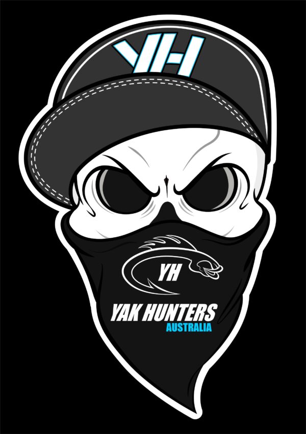 YH "Bones Jr" Sticker - Yak Hunters Australia